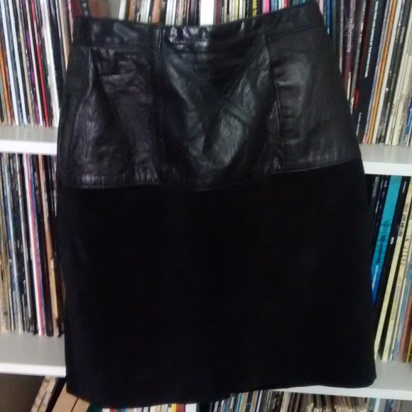 Dominic Bellissimo 1980s leather skirt - Picture 1 of 5